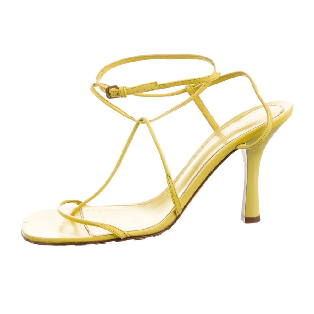 Bottega Veneta Leather Strappy Sandals